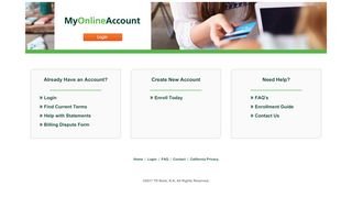 
                            8. My Online Account