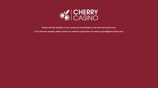 
                            4. My Page - CherryCasino