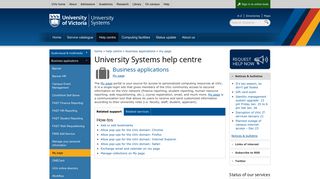 
                            3. My page - University of Victoria