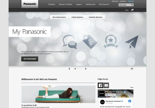 
                            5. My Panasonic - Panasonic Schweiz
