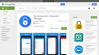 
                            9. My Passwords - Password Manager - Apps on Google Play