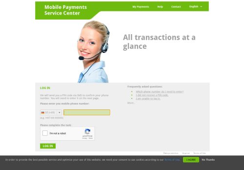 
                            1. My Payments - Customer Care Portal