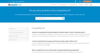 
                            2. my paysafecard - paysafecard.com