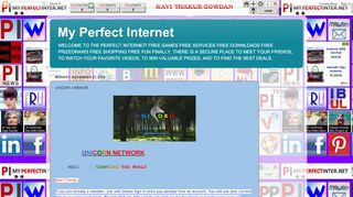 
                            9. My Perfect Internet: unicorn.network