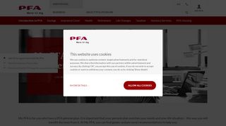 
                            3. My PFA - Your Overview - PFA Pension
