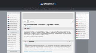 
                            10. My phone broke and I can't login to Steam - teamfortress.tv