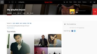 
                            1. My playlist music | Last.fm