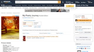 
                            11. My Poetry Journey - Kindle edition by Catherine Susla. Literature ...