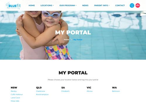 
                            5. My Portal – BlueFit Swimming