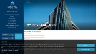 
                            9. My Privilege Login | Perla, Resort & Entertainment **** | ...