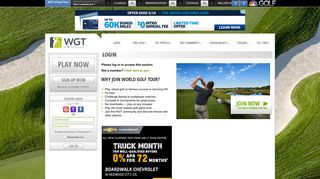 
                            1. My Profile - WGT Golf