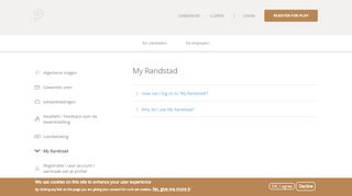 
                            6. My Randstad - Frequently Asked Questions | ploy.be