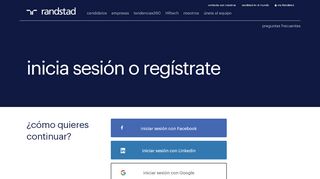 
                            2. my Randstad - soy candidato - Randstad