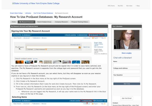 
                            9. My Research Account - How To Use ProQuest Databases - LibGuides ...