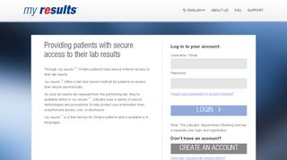 
                            1. my results: Log In - LifeLabs