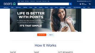 
                            1. My Reward Point - Sears