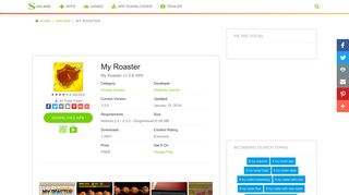 
                            6. My Roaster 1.0.6 APK by Wallhole Games Details - SameAPK.com