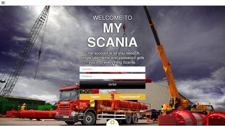 
                            3. My Scania : Login