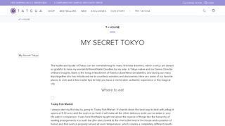 
                            11. My Secret Tokyo - Tatcha.com