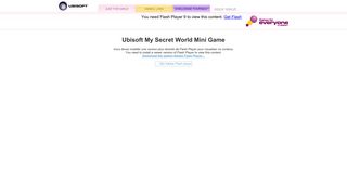 
                            1. My Secret World | Imagine | Ubisoft