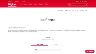 
                            2. My Selfcare - Digicel