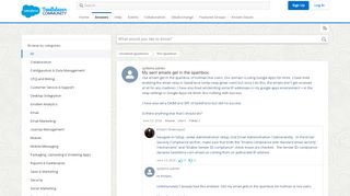 
                            9. My sent emails get in the spambox. - Answers - Salesforce ...