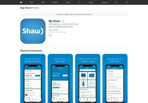 
                            9. My Shaw on the App Store - iTunes - Apple