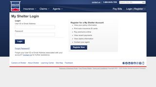 
                            8. My Shelter Login - Shelter Insurance