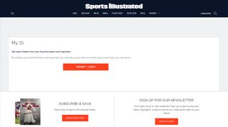 
                            6. My SI | SI.com - Sports Illustrated