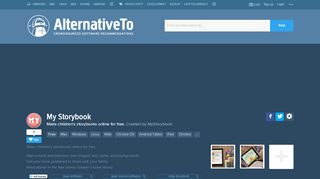 
                            8. My Storybook Alternatives and Similar Software - AlternativeTo.net