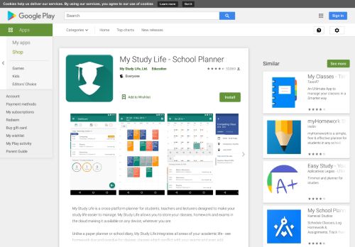 
                            2. My Study Life - School Planner - Apps on Google Play