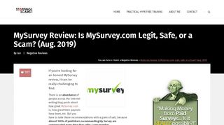 
                            12. My Survey Review: My Honest Experiences with MySurvey.com