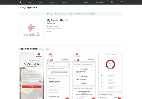 
                            7. My Swiss Life dans l'App Store - iTunes - Apple