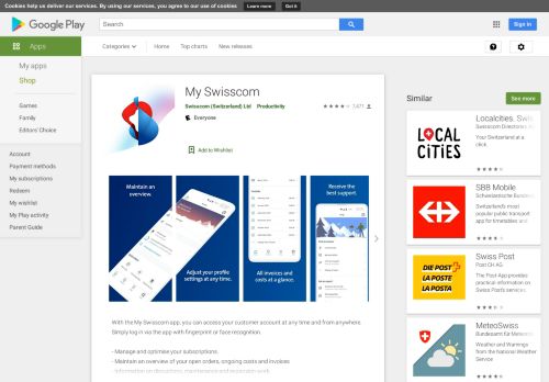 
                            4. My Swisscom - Apps on Google Play