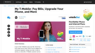 
                            7. My T-Mobile: Pay Bills, Upgrade Your Phone, and More | WhistleOut