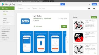 
                            10. My Tello – Apps bei Google Play
