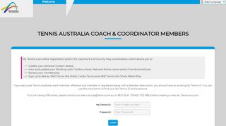 
                            9. My Tennis Login - Omni Sports Management