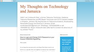 
                            8. My Thoughts on Technology and Jamaica: How to Login and Change ...