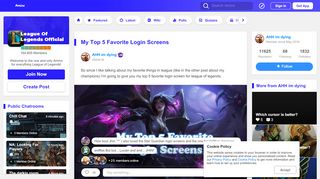 
                            9. My Top 5 Favorite Login Screens | League Of Legends Official Amino