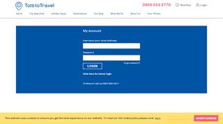 
                            2. My Tots Login - Tots to Travel