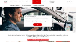 
                            1. My Toyota | Opdater kort, se online bilmanual og meget mere