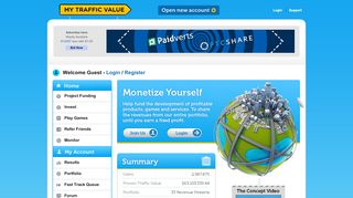 
                            2. My Traffic Value