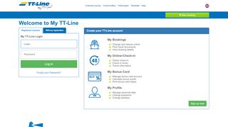 
                            1. My TT-Line Login