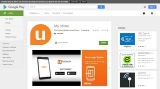 
                            5. My Ufone - Apps on Google Play