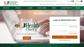 
                            11. My UHealth Chart | University of Miami Health System
