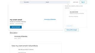 
                            8. my unam email | LinkedIn