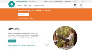 
                            8. My UPC - online ügyintézés | UPC Magyarország