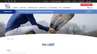 
                            1. My USEF Log In | US Equestrian