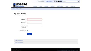 
                            2. My User Profile - Moberg ICU Solutions: Transforming Neurocritical Care