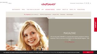
                            10. My Vapiano | VAPIANO